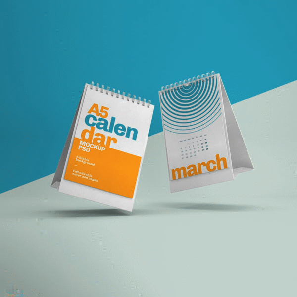Lịch để bàn chữ A